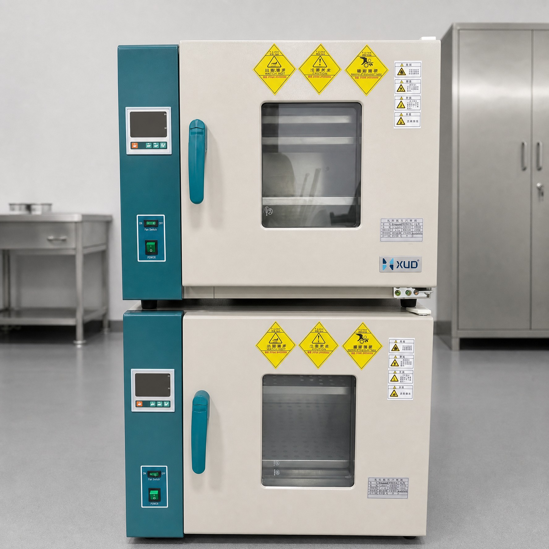Lab oven for laboratory heating, drying and thermal testing. Customized temperature range, chamber size and control configuration for research and industrial applications.